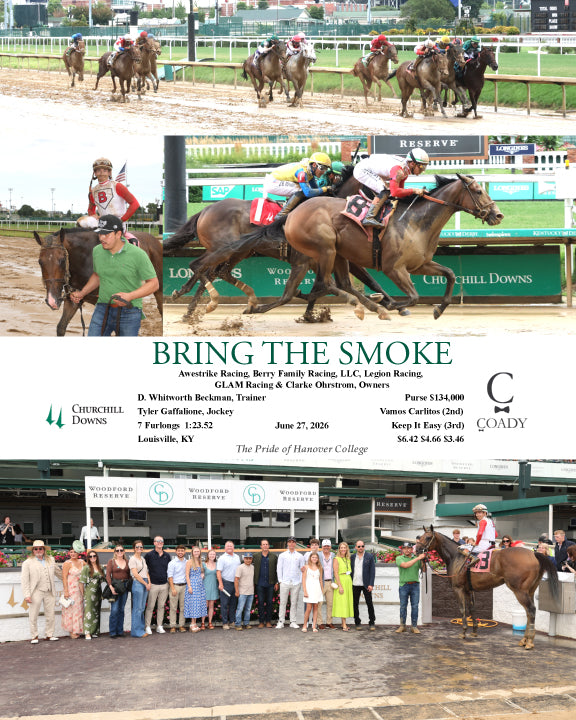 BRING THE SMOKE - 062726 - Race 06 - CD