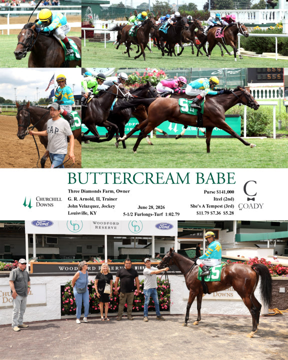 BUTTERCREAM BABE - 062826 - Race 06 - CD