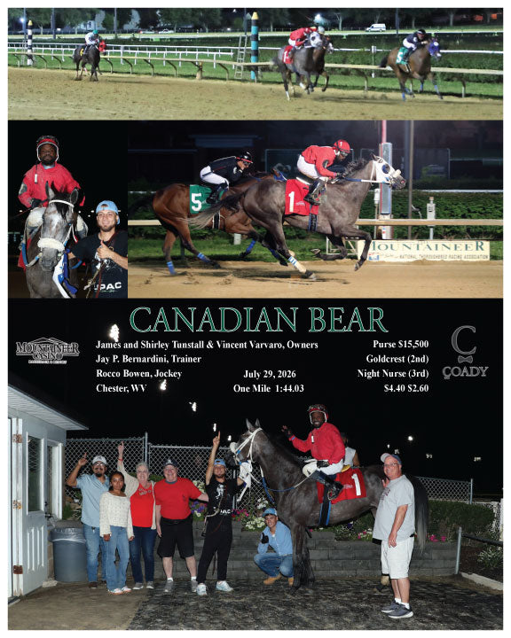 CANADIAN BEAR - 07-29-26 - R06 - MNR