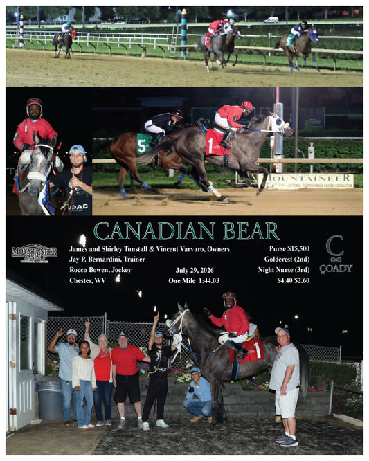 CANADIAN BEAR - 07-29-26 - R06 - MNR
