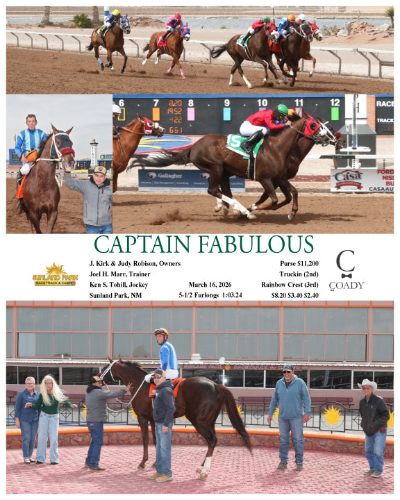 CAPTAIN FABULOUS - 03-16-26 - R06 - SUN - Coady Media - Kurtis Coady Photography