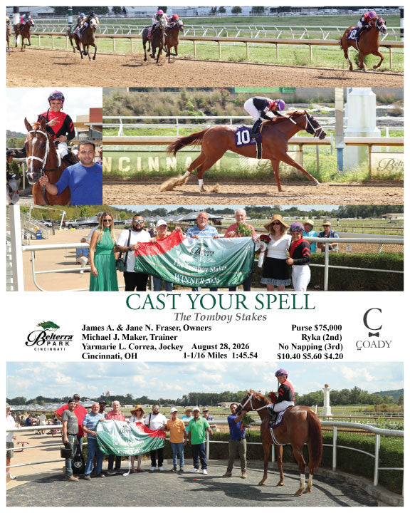 CAST YOUR SPELL - The Tomboy Stakes - 08-28-26 - R06 - BTP