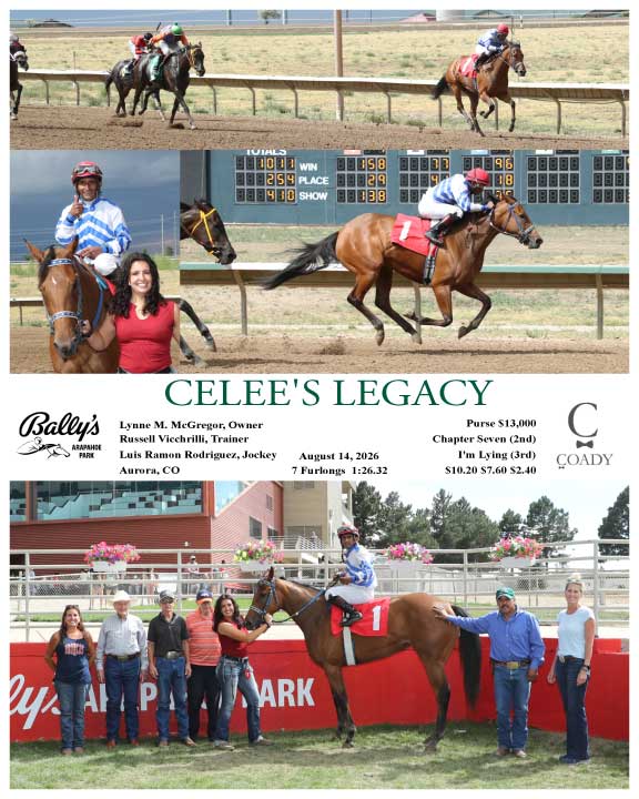 CELEE'S LEGACY - 08-14-26 - R06 - ARP
