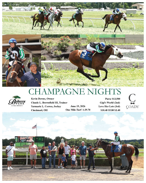 CHAMPAGNE NIGHTS - 061926 - Race 06 - BTP