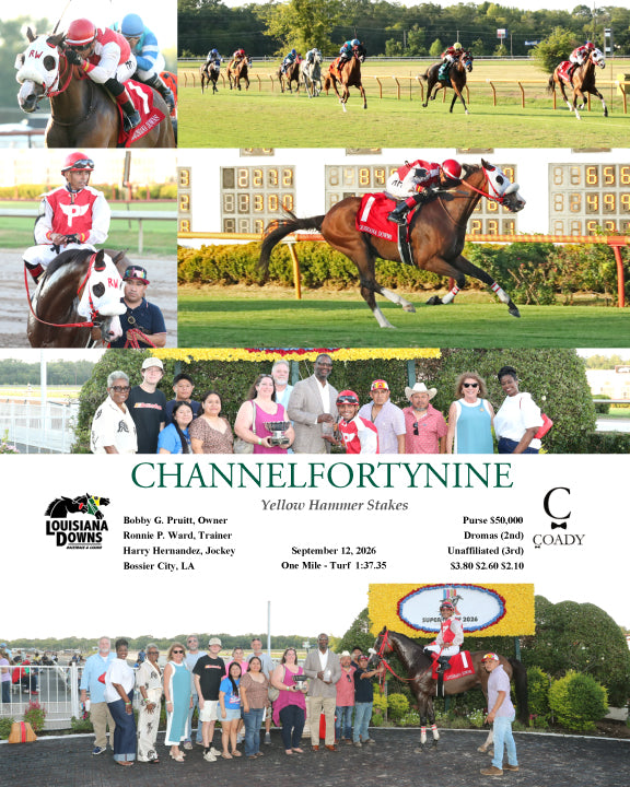 CHANNELFORTYNINE - Yellow Hammer Stakes - 09-12-26 - R06 - LAD
