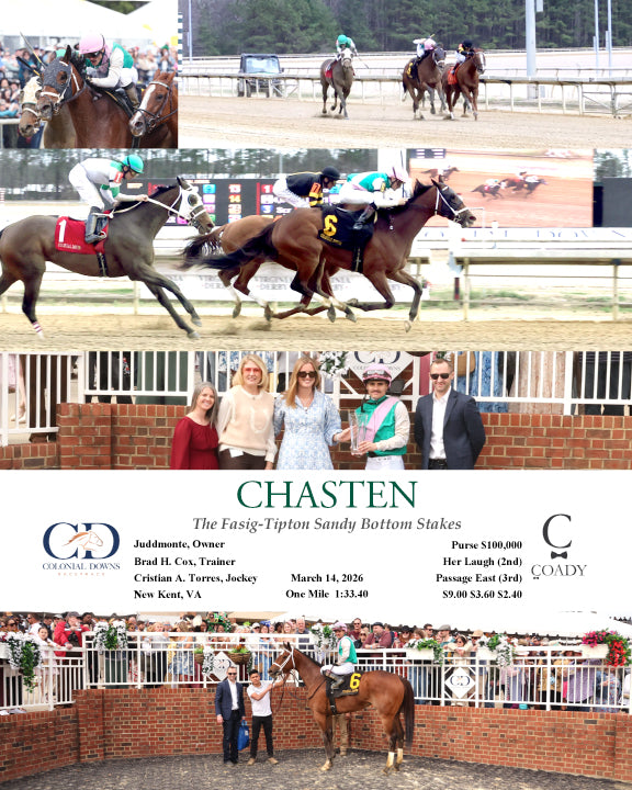 CHASTEN - The Fasig-Tipton Sandy Bottom Stakes - 03-14-26 - R06 - CNL - Coady Media - Kurtis Coady Photography