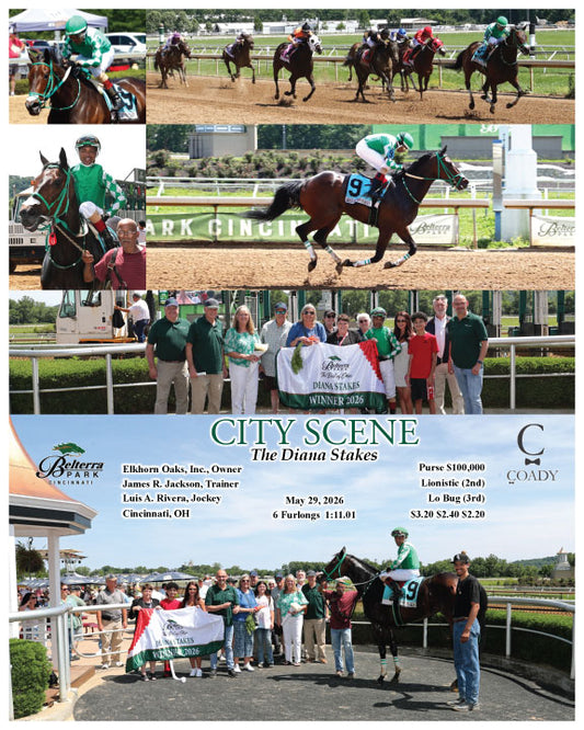 CITY SCENE - The Diana Stakes - 05-29-26 - R06 - BTP