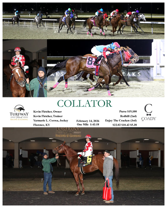 COLLATOR - 021426 - Race 06 - TP - Coady Media - Kurtis Coady Photography