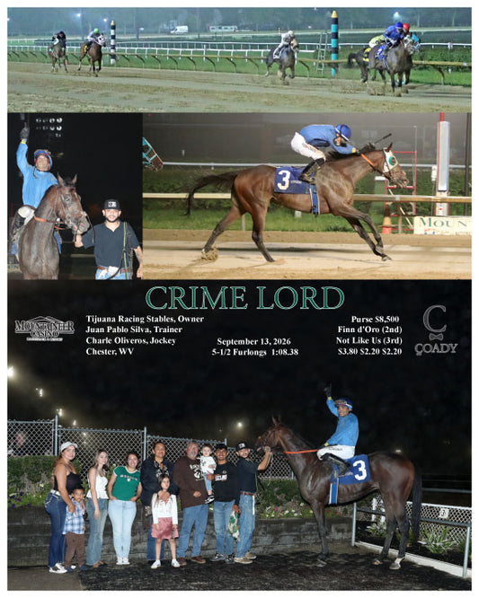 CRIME LORD - 09-13-26 - R06 - MNR