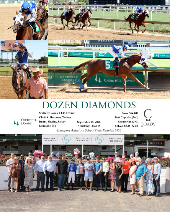 DOZEN DIAMONDS - 092526 - Race 06 - CD - Group