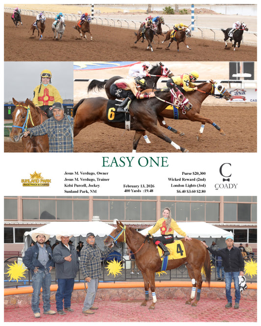 EASY ONE - 02-13-26 - R06 - SUN - Coady Media - Kurtis Coady Photography