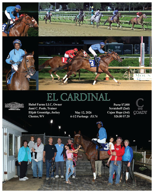 EL CARDINAL - 05-12-26 - R06 - MNR - Coady Media - Kurtis Coady Photography