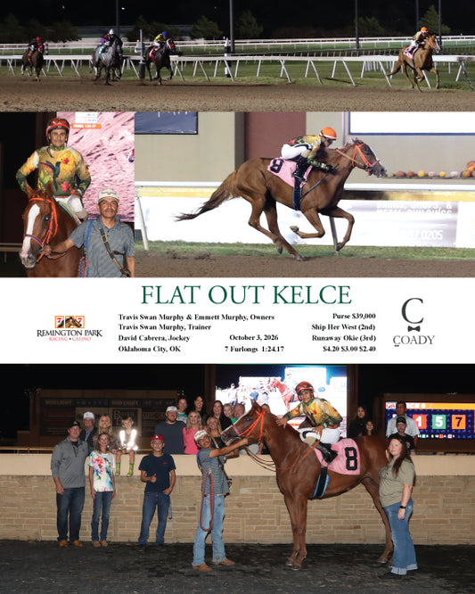 FLAT OUT KELCE  - 10-03-26 - R06 - RP