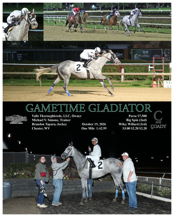 GAMETIME GLADIATOR - 10-19-26 - R06 - MNR