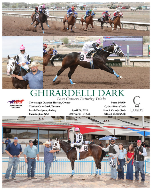 GHIRARDELLI DARK - Four Corners Futurity Trials - 04-24-26 - R06 - SRP - Coady Media - Kurtis Coady Photography