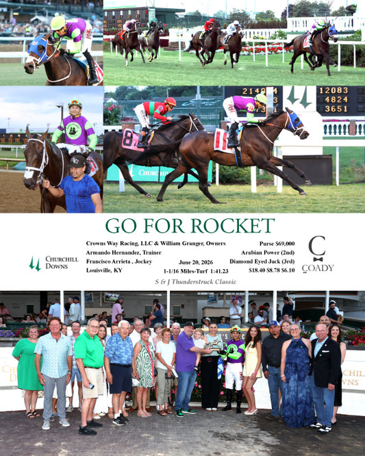 GO FOR ROCKET - 062026 - Race 06 - CD - Group
