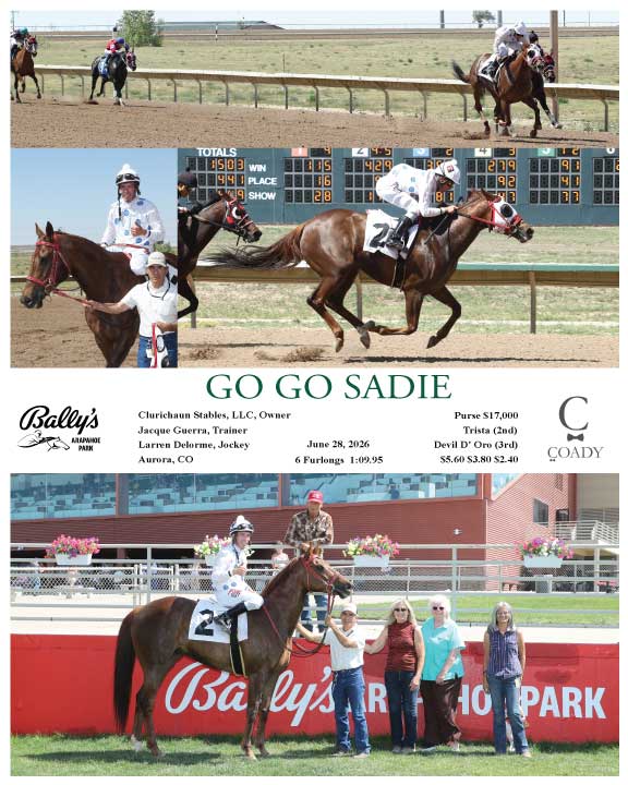 GO GO SADIE - 06-28-26 - R06 - ARP