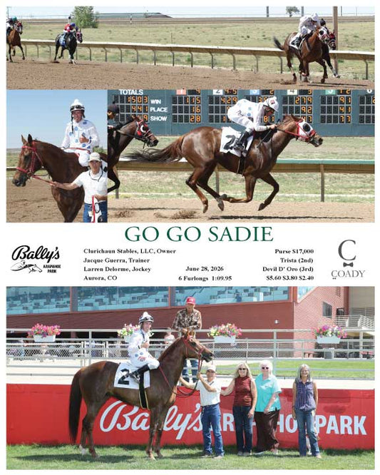 GO GO SADIE - 06-28-26 - R06 - ARP