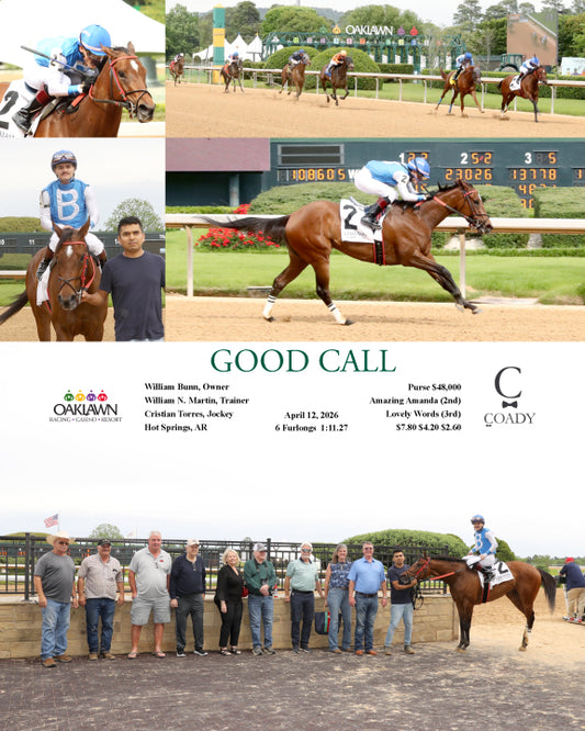 GOOD CALL - 041226 - Race 06 - OP - Coady Media - Kurtis Coady Photography