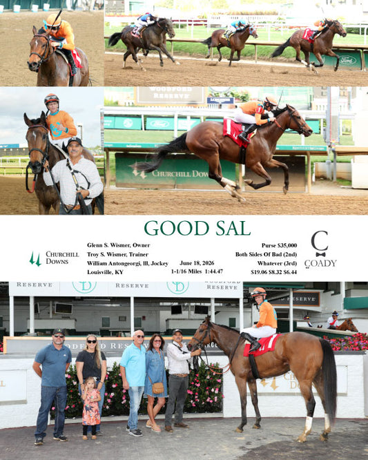 GOOD SAL - 061826 - Race 06 - CD