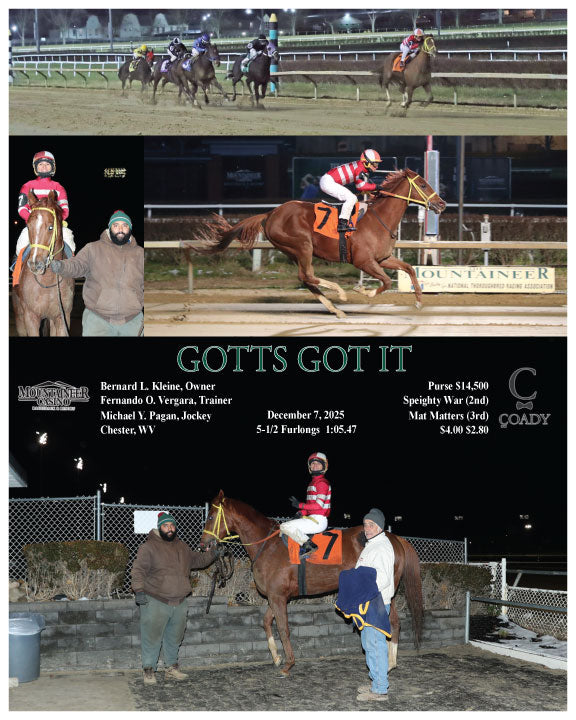 GOTTS GOT IT - 12-07-25 - R06 - MNR