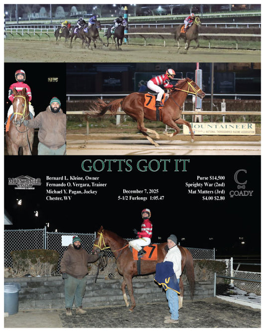 GOTTS GOT IT - 12-07-25 - R06 - MNR