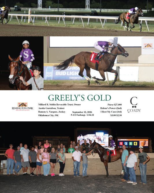 GREELY'S GOLD - 09-12-26 - R06 - RP