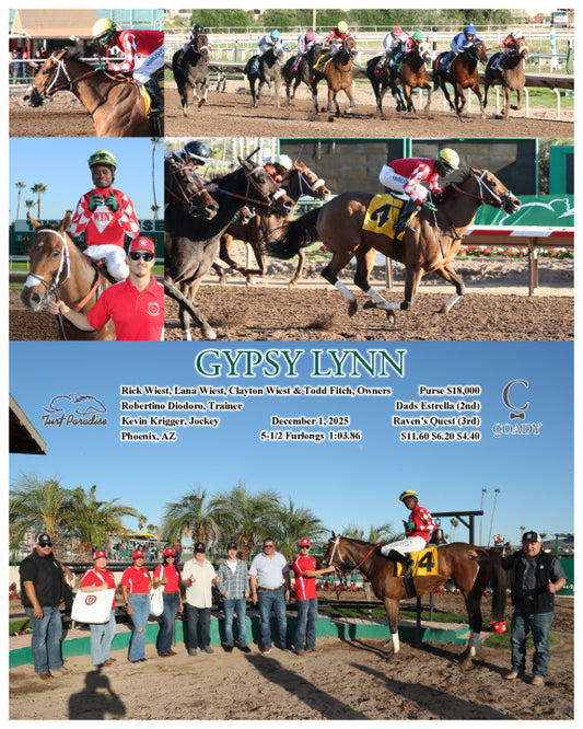 GYPSY LYNN - 12-01-25 - R06 - TUP