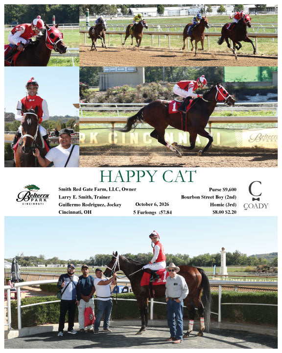 HAPPY CAT - 100626 - Race 06 - BTP