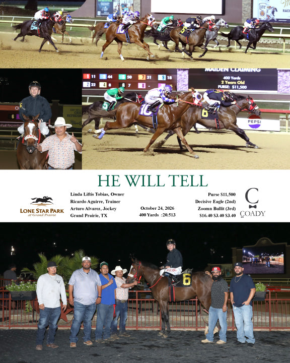 HE WILL TELL - 10-24-26 - R06 - LS - Coady Media - Kurtis Coady Photography