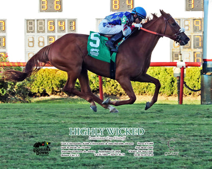 HIGHLY WICKED - Louisiana Cup Distaff - 09-19-26 - R06 - LAD