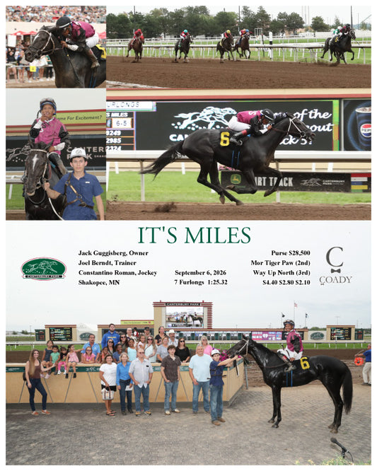 IT'S MILES - 09-06-26 - R06 - CBY