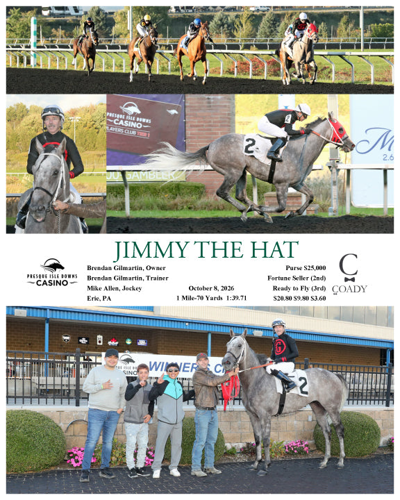 JIMMY THE HAT - 10-08-26 - R06 - PID