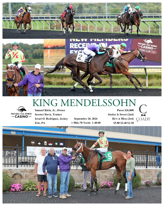 KING MENDELSSOHN - 09-28-26 - R06 - PID