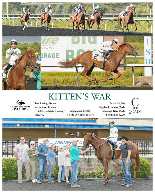 KITTEN'S WAR - 09-02-25 - R06 - PID