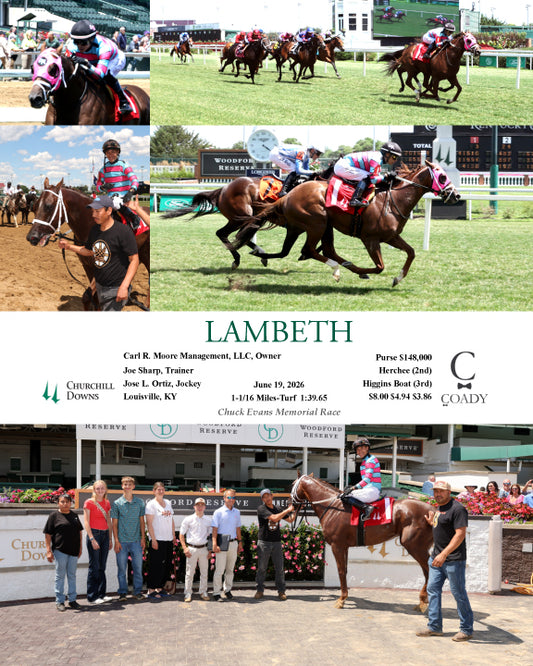 LAMBETH - 061926 - Race 06 - CD