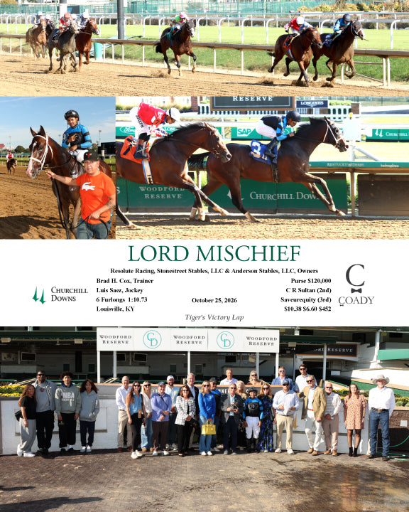 LORD MISCHIEF - 102526 - Race 06 - CD - G - Coady Media - Kurtis Coady Photography