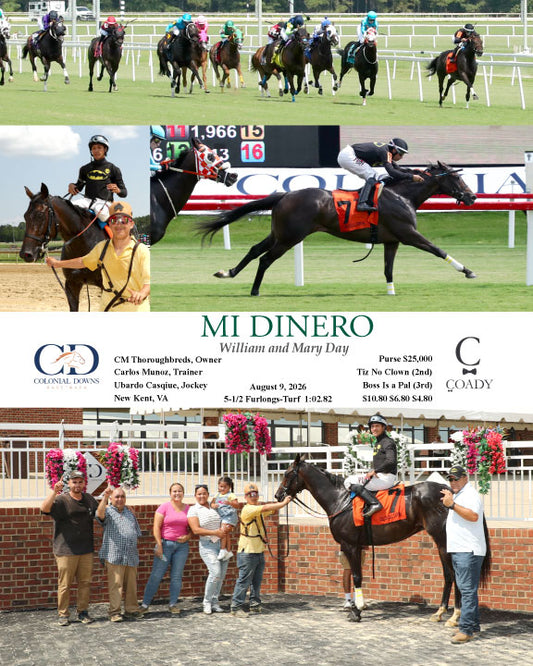 MI DINERO - William and Mary Day - 08-09-26 - R06 - CNL