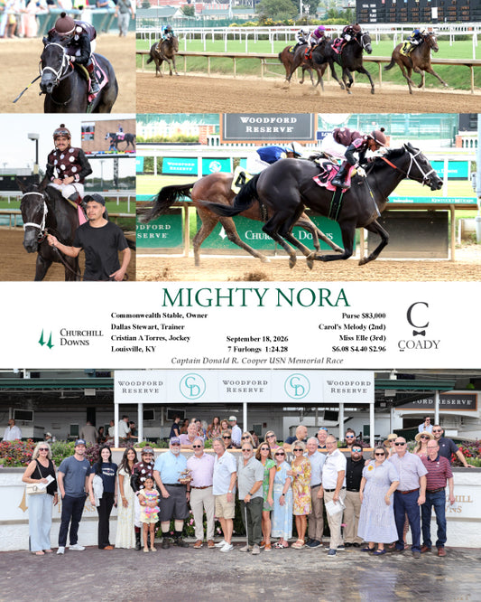 MIGHTY NORA - 091826 - Race 06 - CD -Group