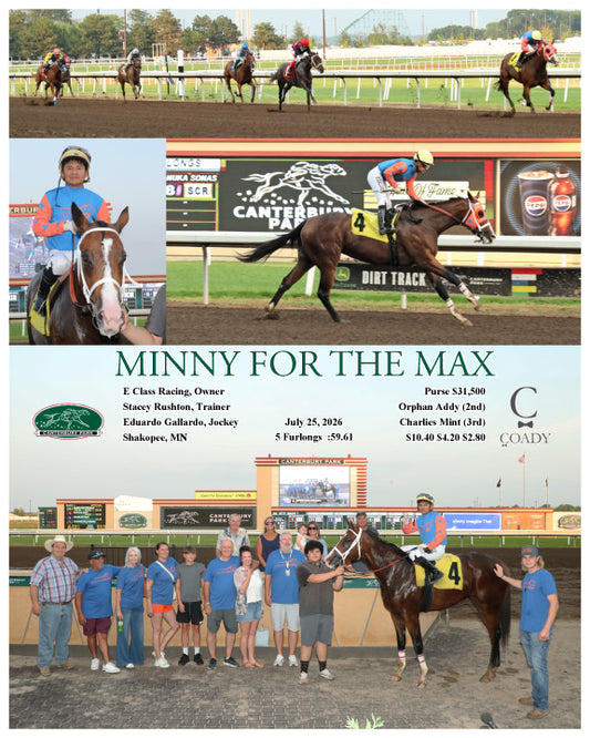 MINNY FOR THE MAX - 07-25-26 - R06 - CBY