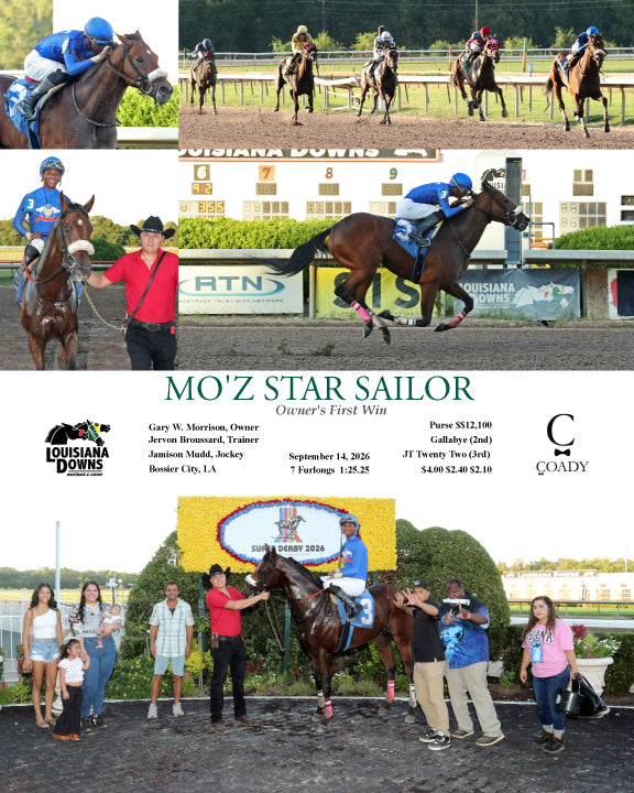 MO'Z STAR SAILOR - Owner's First Win - 09-14-26 - R06 - LAD