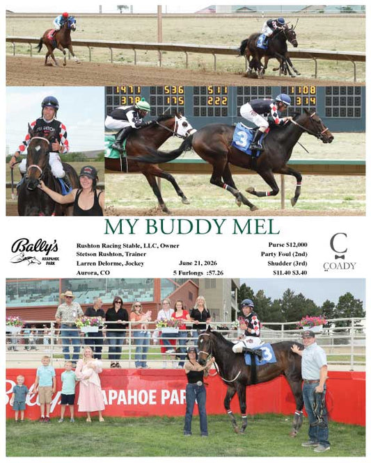 MY BUDDY MEL - 06-21-26 - R06 - ARP