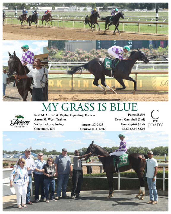 MY GRASS IS BLUE - 082725 - Race 06 - BTP - Coady Media - Kurtis Coady Photography