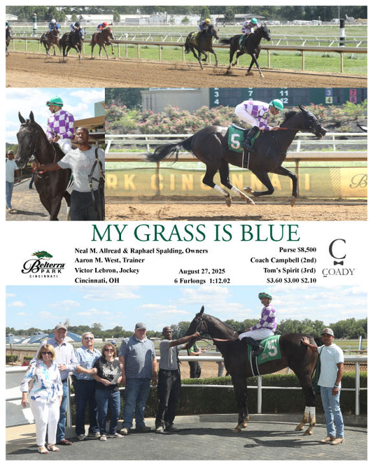 MY GRASS IS BLUE - 082725 - Race 06 - BTP - Coady Media - Kurtis Coady Photography