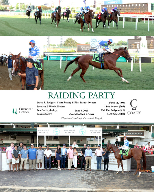RAIDING PARTY - 060426 - Race 06 - CD