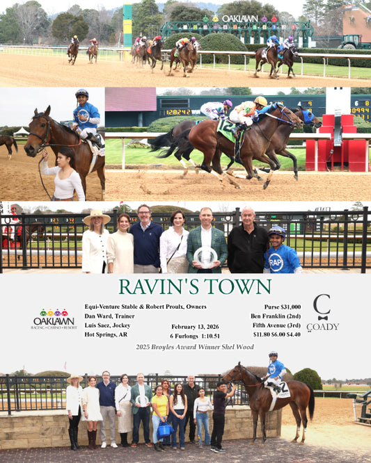 RAVIN'S TOWN - 021326 - Race 06 - OP - Coady Media - Kurtis Coady Photography