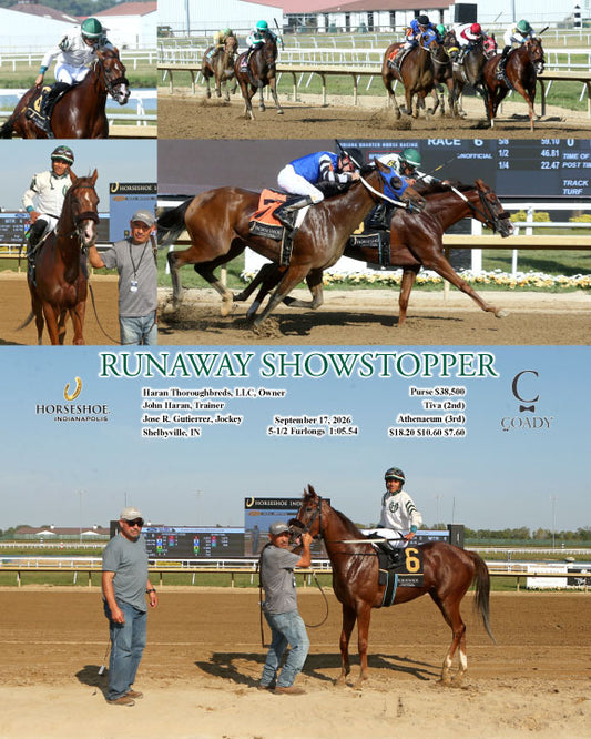 RUNAWAY SHOWSTOPPER - 09-17-26 - R06 - IND