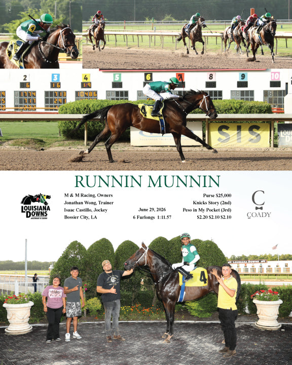 RUNNIN MUNNIN - 06-29-26 - R06 - LAD
