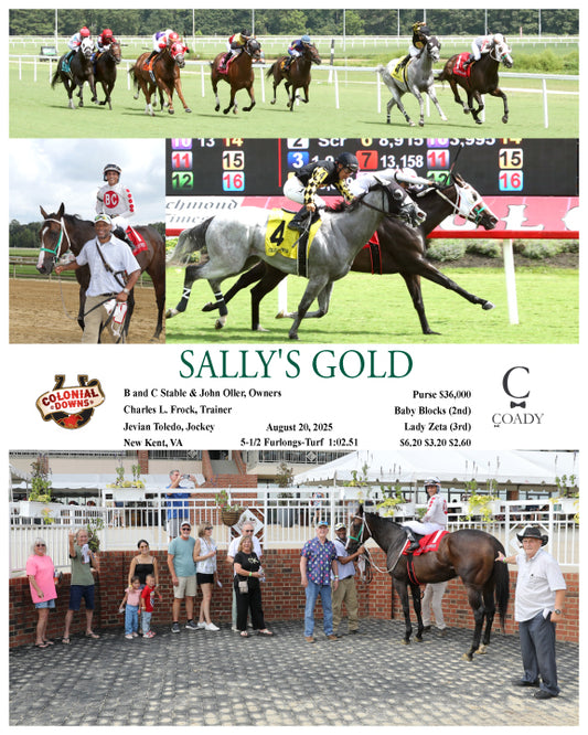 SALLY'S GOLD - 08-20-25 - R06 - CNL - Coady Media - Kurtis Coady Photography