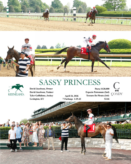 SASSY PRINCESS - 042426 - Race 06 - KEE - Coady Media - Kurtis Coady Photography